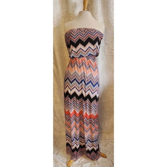 DK Lularoe strapless maxi dress - Picture 1 of 8